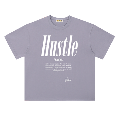 Hustle Drop Shoulder T-Shirt - FASHION VIBES