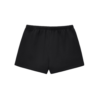 Graphic Fleece Drawstring Sweatshorts - FASHION VIBES