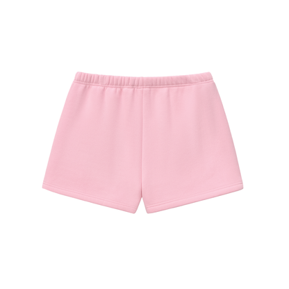 Graphic Fleece Drawstring Sweatshorts - FASHION VIBES