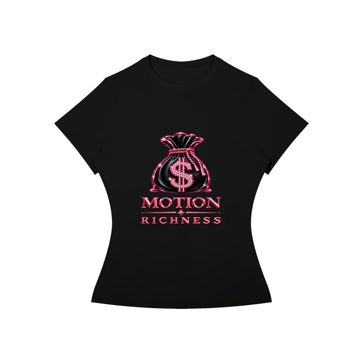 Motion Richness Slim Fit T-Shirt - FASHION VIBES