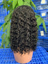 12 inch Water Wave 13x4 HD Raw Human Hair Frontal wigs - FASHION VIBES