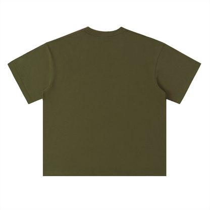 Hustle Drop Shoulder T-Shirt - FASHION VIBES
