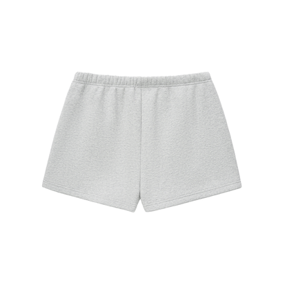 Graphic Fleece Drawstring Sweatshorts - FASHION VIBES