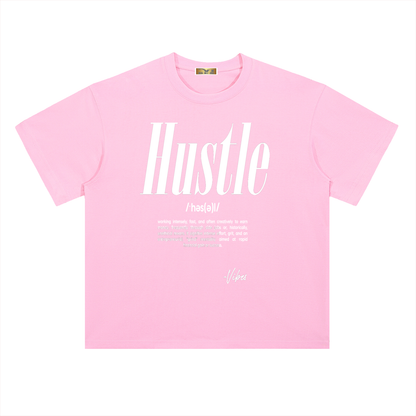 Hustle Drop Shoulder T-Shirt - FASHION VIBES